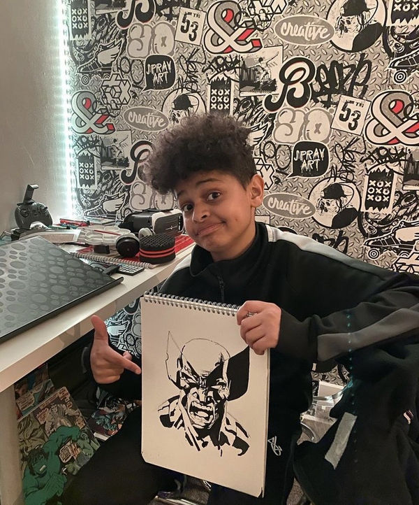 Isaiah Wilson, aged 11.