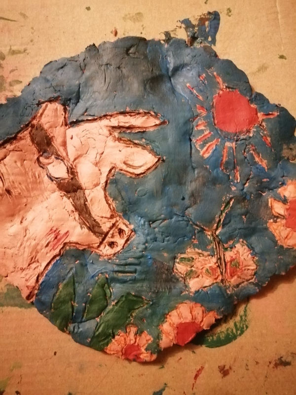 Jasmine Edionseri, aged 9. Inspired by Andy Warhol.