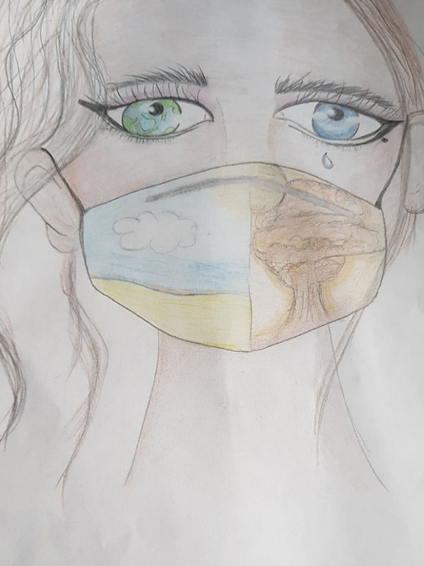 Megan Sims, aged 10.