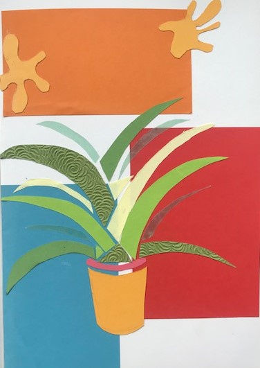 Saskia Moar-Smith, aged 12. Inspired by Matisse.