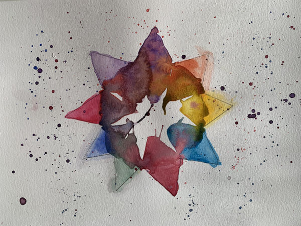 Scout, aged 9. Inspired by David Shrigley.