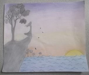 Sibel Bilgic, age 10.