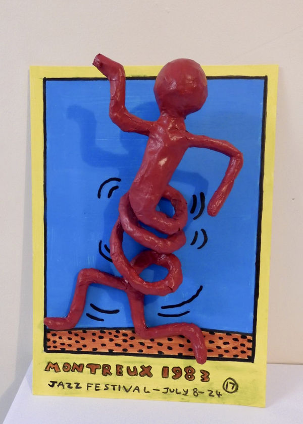 Benjamin Gubb, aged 15. Inspired by Keith Haring.