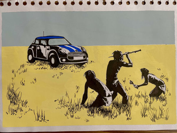 Isla Comer, 14 y/o - Banksy