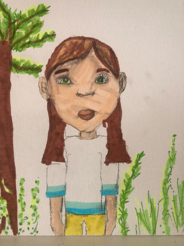 Emma Revell, aged 9.