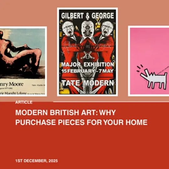 Modern British Art: Why Purchase Pieces for Your Home