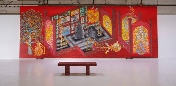 Andrew Schoultz, "Cathedral," 2016-2020