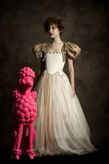 Romina Ressia Portrait of a Woman with Her Dog, 2015