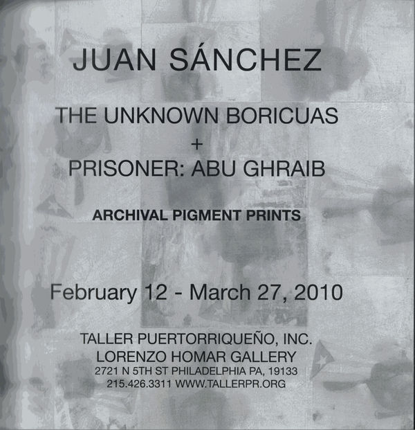 The Unknown Boricuas + Prisoner: Abu Ghraib, Lorenzo Homar Gallery