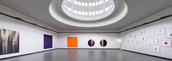 Callum Innes: Cadmium Orange, Red Violet, Lamp Black
