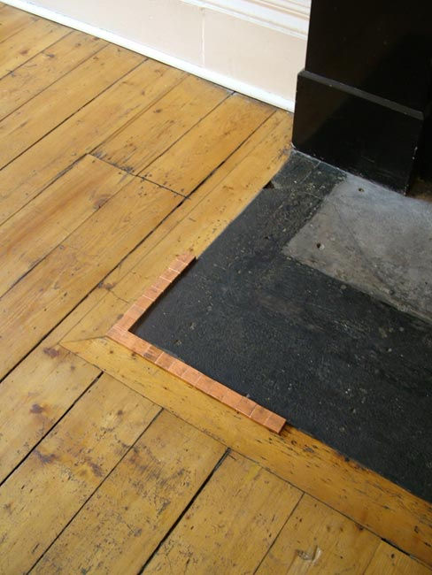 Sixth Cu Prime, Outside Angle 2003 copper, 21 parts