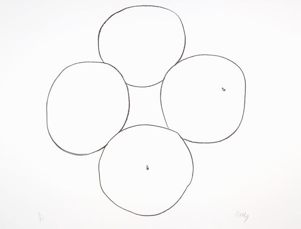 Oranges 1965-66 Lithograph on Rives BFK paper | Edition of 75 61.9 x 82.2 cm