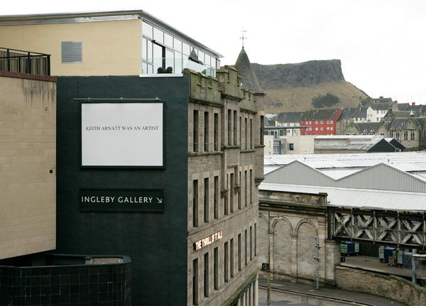 Keith Arnatt was an Artist 2010 10ft x 13.3ft billboard installation