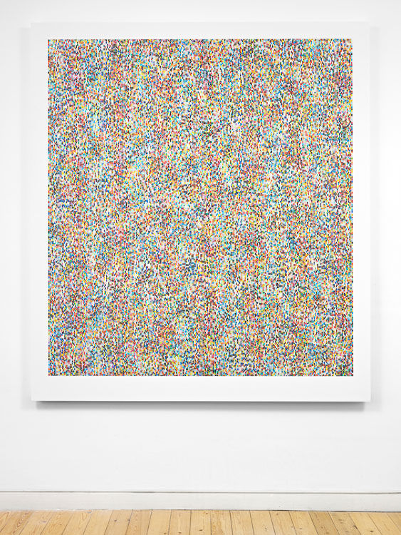 Untitled (XVII) 2008-09 oil and wax on board 170.2 x 157.9cm