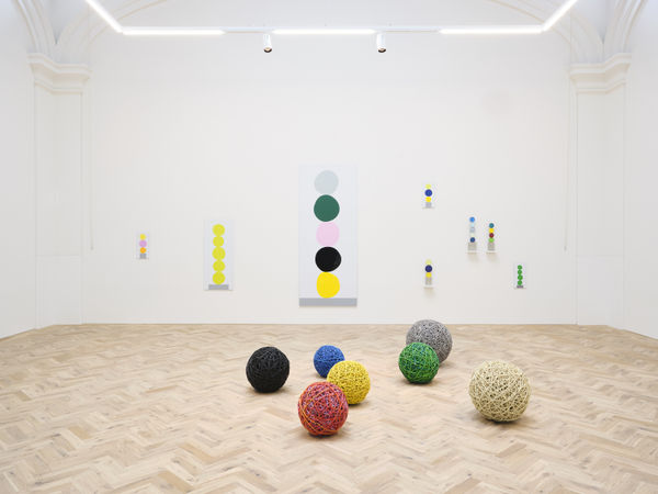 Installation view of David Batchelor: My Own Private Bauhaus Ingleby, Edinburgh, 24 July - 28 September 2019