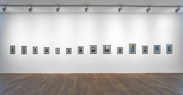 Installation view, Frank Walter, Ingleby, Edinburgh, 28 March - 23 May 2015.