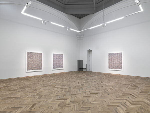Installation view of James Hugonin's solo exhibition Ingleby Gallery, Edinburgh, 29 January - 26 February 2022