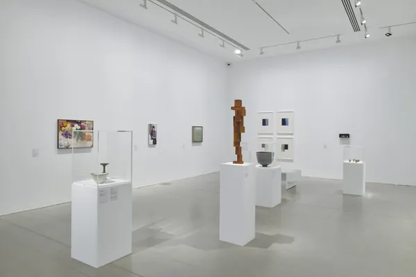 Installation view, 'Artists for Kettle's Yard', 2026, Kettle's Yard, Cambridge. Photo: Jo Underhill.