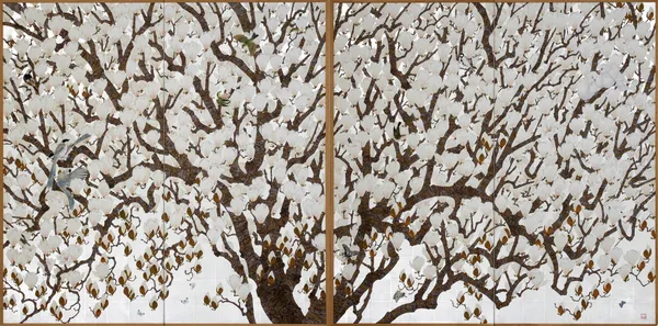 Indianapolis Museum of Art at Newfields acquires Daisuke Nakano's "Magnolia “Luminous Wind'"