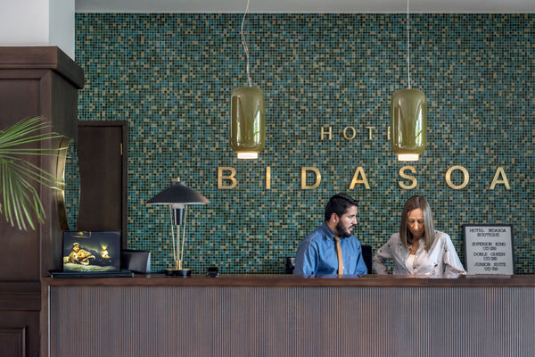 Installation view of the group show Fest&iacute;n de Arte #20, presented by Isabel Croxatto Galer&iacute;a at Hotel Bidasoa in Santiago, Chile. November 2018. Photo: Sebasti&aacute;n Gonz&aacute;lez.