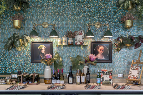 Installation view of the group show Fest&iacute;n de Arte #20, presented by Isabel Croxatto Galer&iacute;a at Hotel Bidasoa in Santiago, Chile. November 2018. Photo: Sebasti&aacute;n Gonz&aacute;lez.