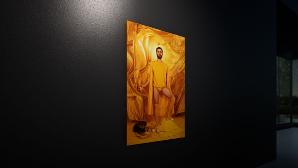 Virtual installation view of CUIR | Curated by Chiachio & Giannone.