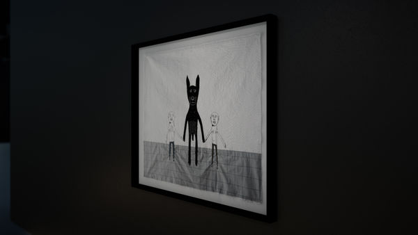 Virtual installation view of CUIR | Curated by Chiachio & Giannone.