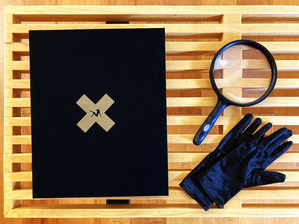 Installation view of the exhibition Sweeter than Roses by Víctor Castillo, presented by Isabel Croxatto Galería in Santiago, 2021. Credit: Nicolás de Sarmiento. Courtesy of Isabel Croxatto Galería. Left: Sweeter than Roses Art Box Set.