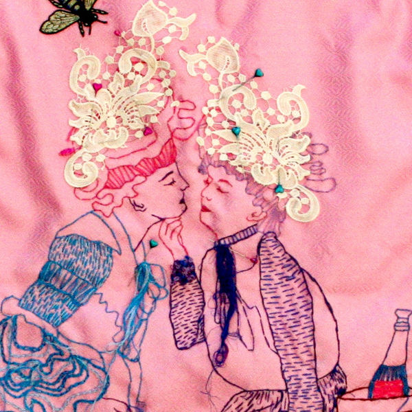 Rodrigo Mogiz, Gorgeous, Demure and Homely Women [detail].