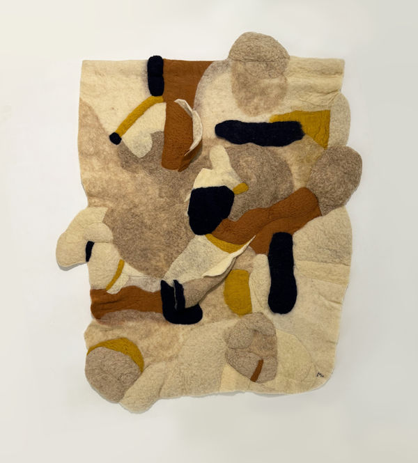 Marie Isabelle Poirier-Troyano Mabu, 2024 Wet and dry needle felt 135 x 110 cm