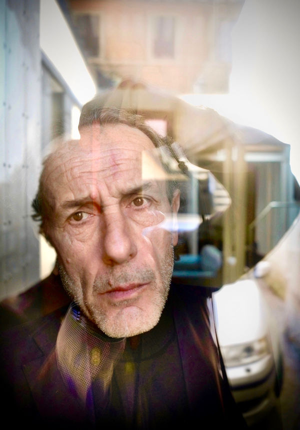 Hubertus Hohenlohe Enzo Cucchi, Roma, 2014 Photography 120 x 85 cm Series: Portraits