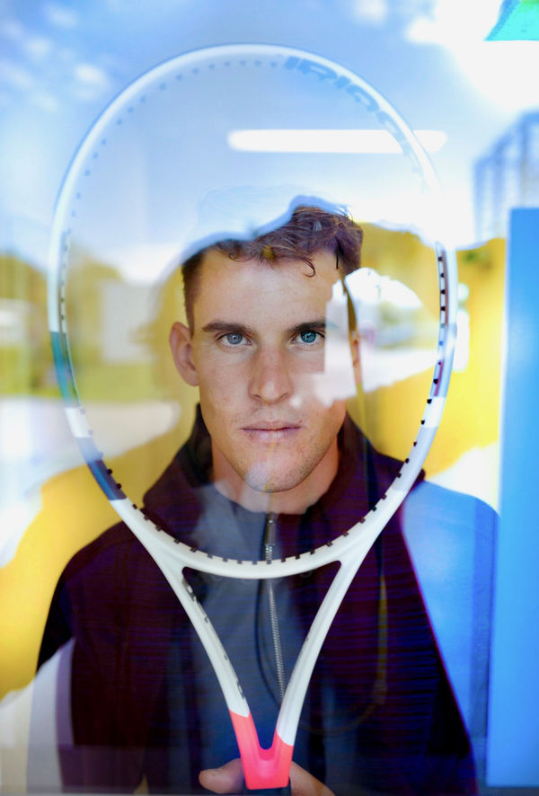 Hubertus von Hohenlohe Dominique Thiem, Viena, 2019 Photography 140 x 95 Series: Portraits