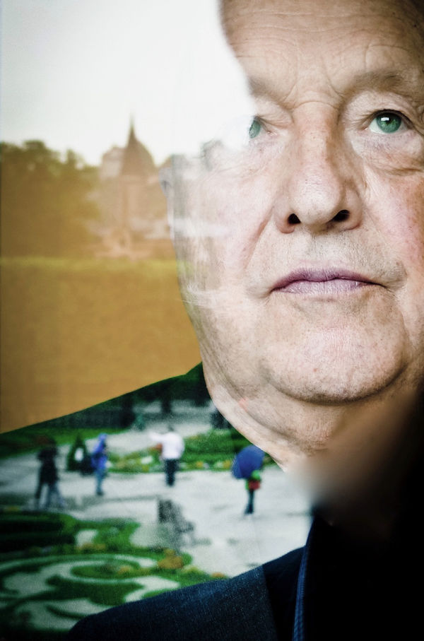 Hubertus Hohenlohe Georg Baselitz, Salzburg, 2017 Photography 140 x 95 cm Series: Portraits