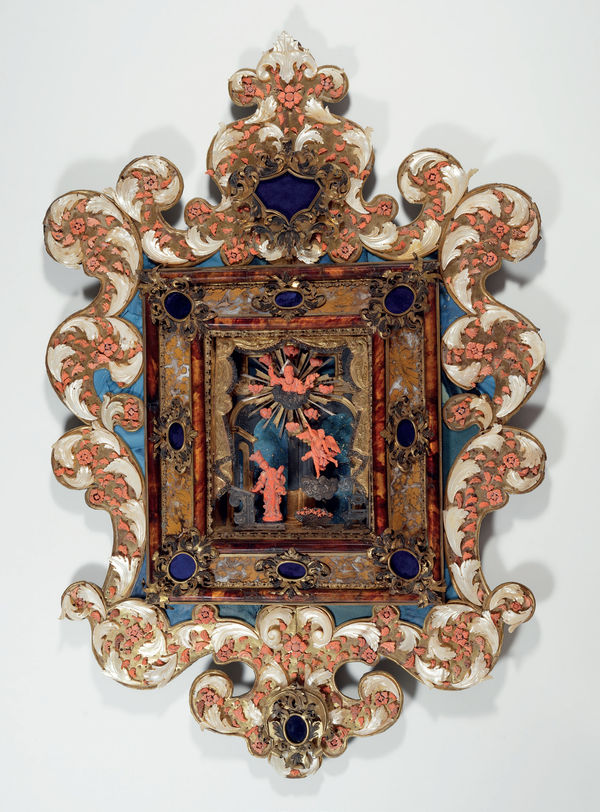 Trapani Devotional Plaque depicting The Annunciation, 17th Century