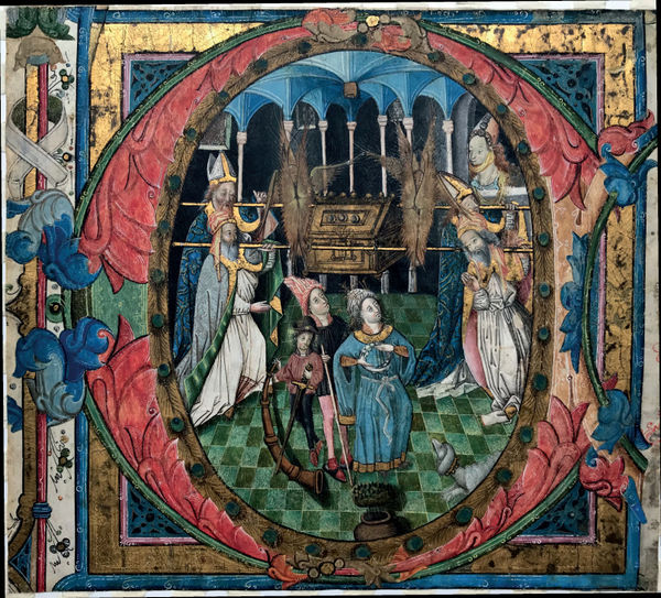 Juan de Carrión (attrib.), Transfer of the Ark of the Alliance, 1450-1470