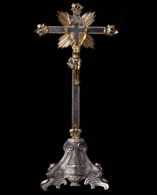 Francisco Lecadiu (attrib.), Altar Cross, 1779-1788