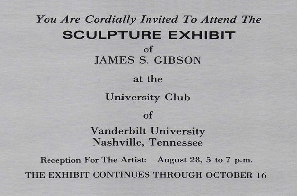 Vanderbilt University Club Solo Exhibition