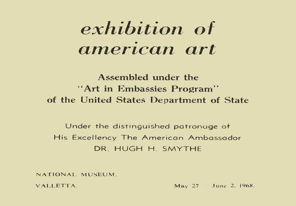 Art in Embassies Exhibit Group Show