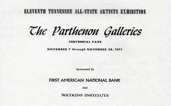 11th TN All-State Artists Juried Exhibition