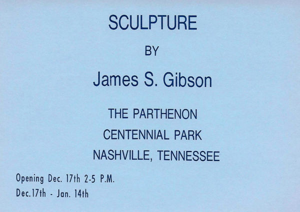Parthenon at Centennial Park Solo Sculpture Exhibit