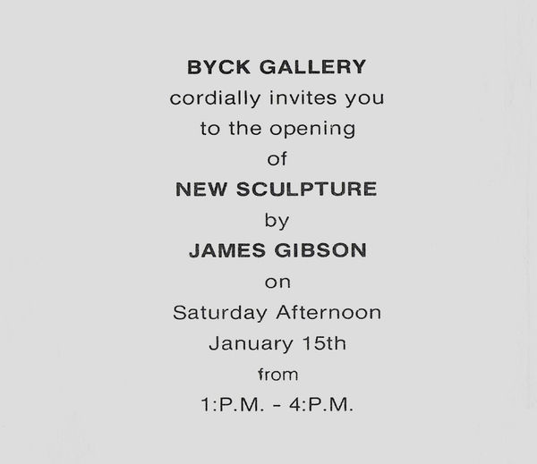 The Byck Gallery Solo Exhibition