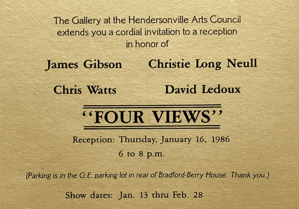 Hendersonville Arts Council Group Show