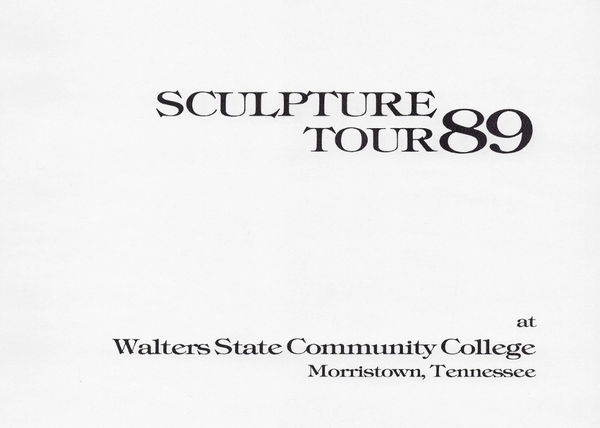 Sculpture Tour 89 Touring Exhibition