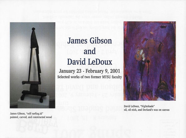 MTSU Art Barn Gallery Joint Emeritus Professors Exhibit