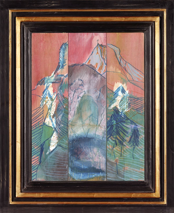 Jan De Cock Drawing Südliche Ideallandschaft