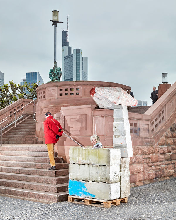 Jan De Cock Exhibition, Everything For You Frankfurt am Main, Sculpture Occupy Main Street