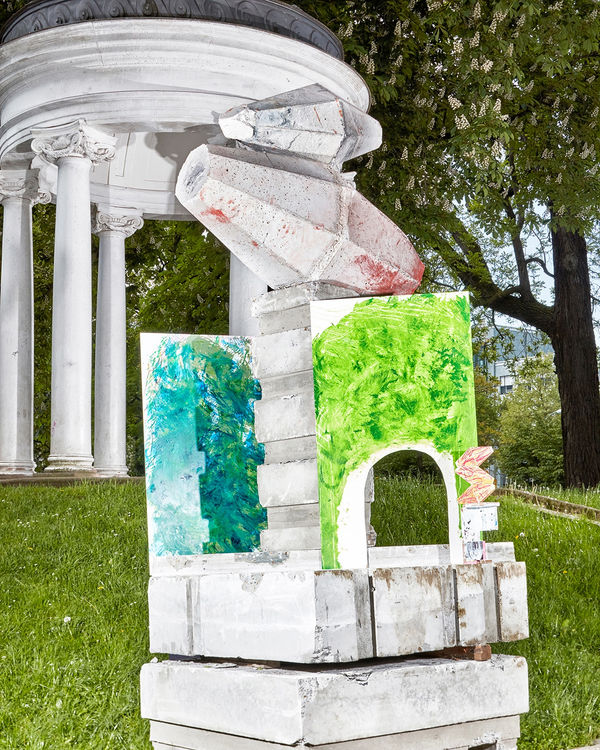 Jan De Cock Exhibition, Everything For You Frankfurt am Main, Sculpture Occupy Main Street