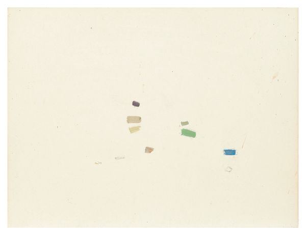 Masanori Toyoda #022649 2022-02, 2022 Acryl, Kreide und Bleistift auf Papier 31 x 41 cm