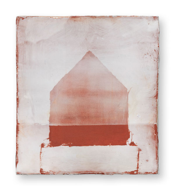 Hideaki Yamanobe #022222 Horizon 2020 S-1, 2020 Acrylic on paper on wood 20 x 18 x 5 cm