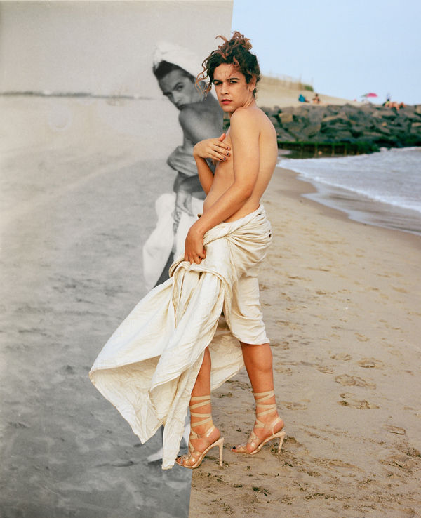 Chris Berntsen Erotohistoriography Riis 1955/2017, 2019 archival pigment print 40 x 30 in.